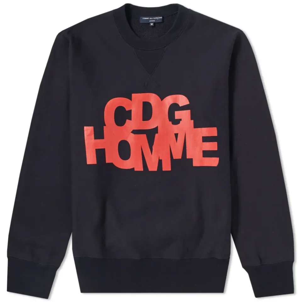 Comme des Garcons Homme Logo Print Sweat