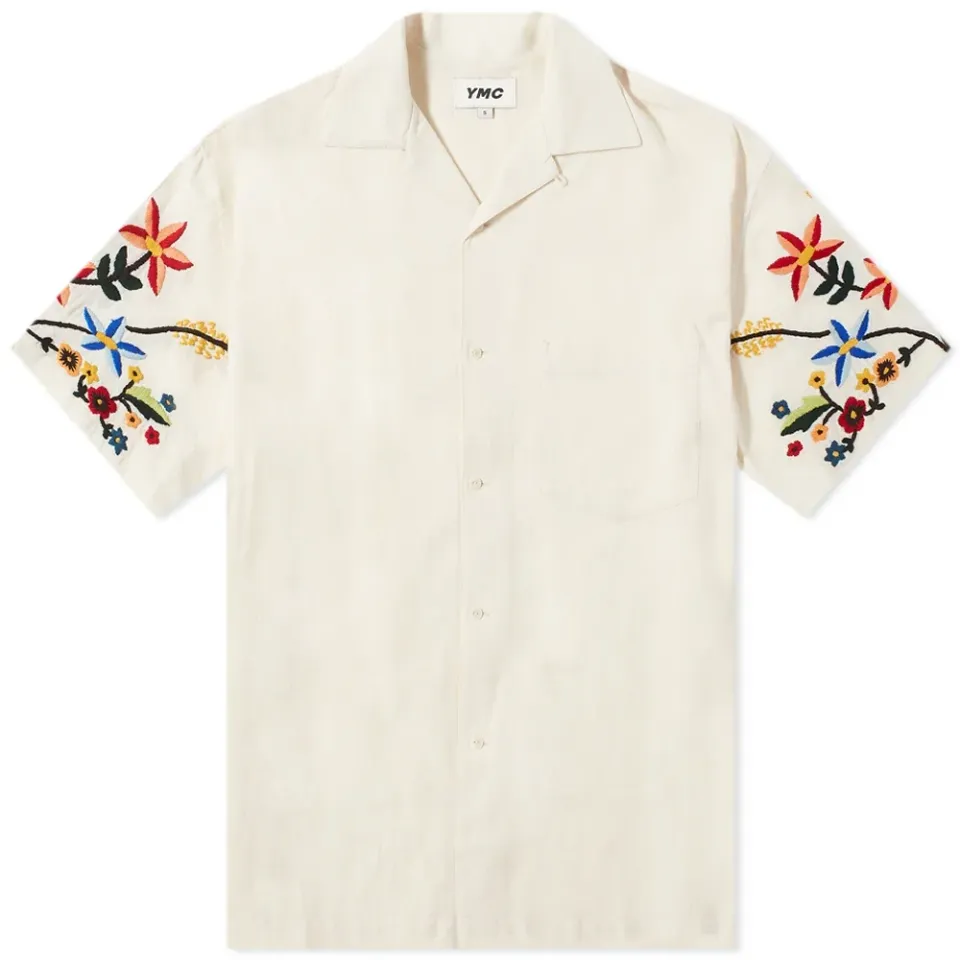 Idris Embroidered Vacation Shirt