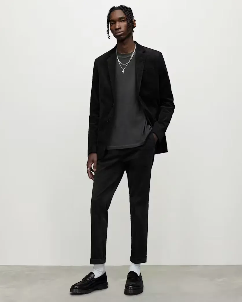 Kiels Mid-Rise Slim Fit Cropped Trousers