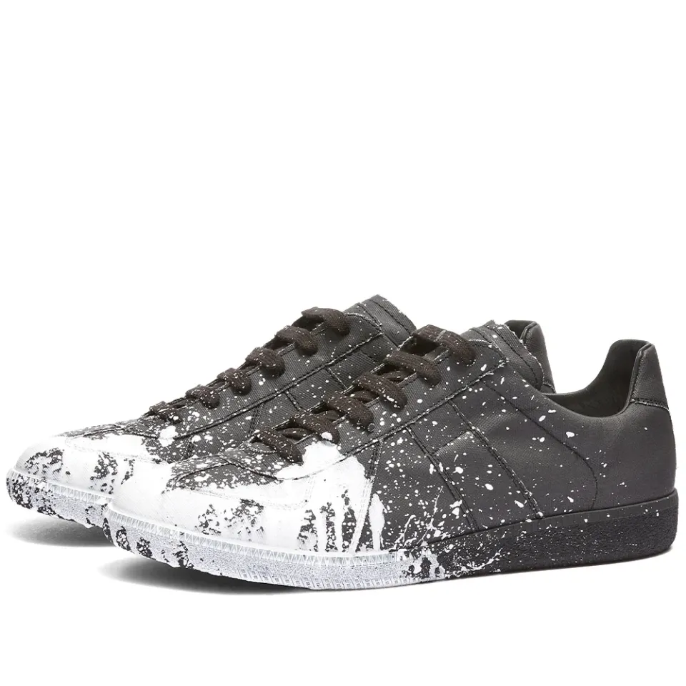 Painted Canvas Replica Sneaker