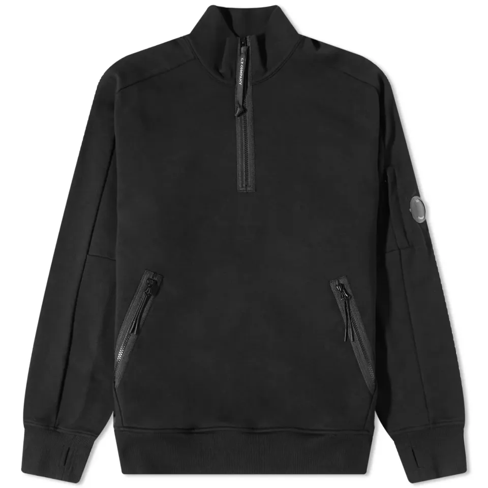 Lens Detail Quarter Zip Sweat