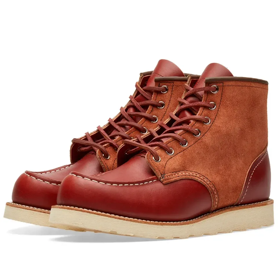 8819 Heritage Work 6" Moc Toe Boot