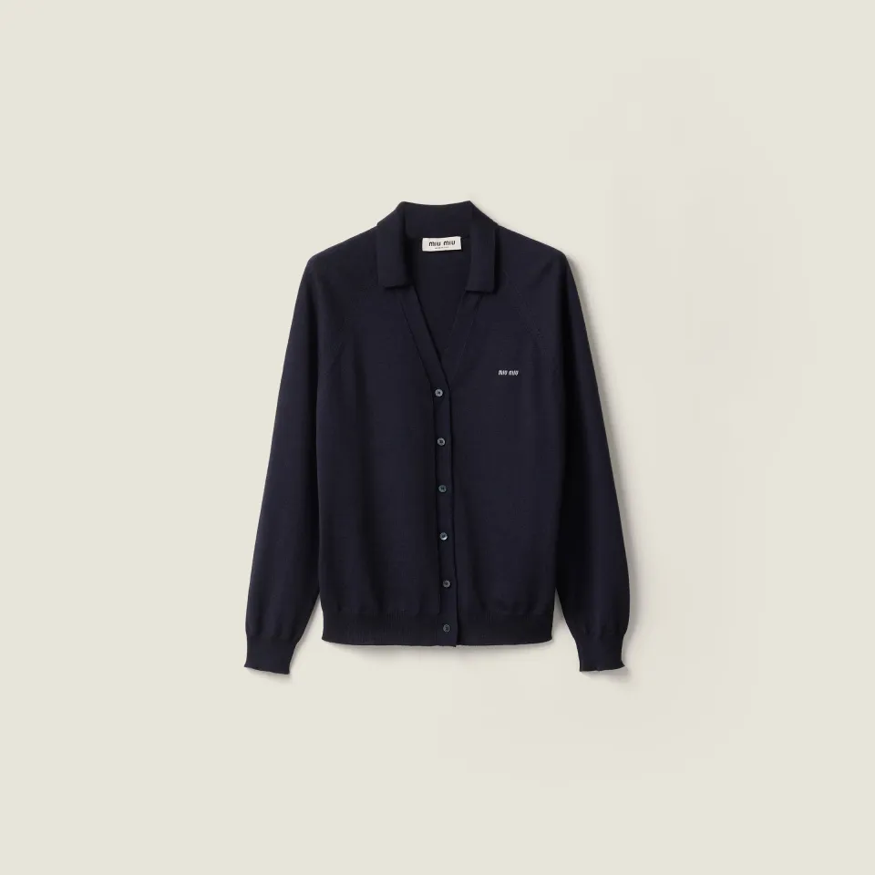 Wool cardigan
