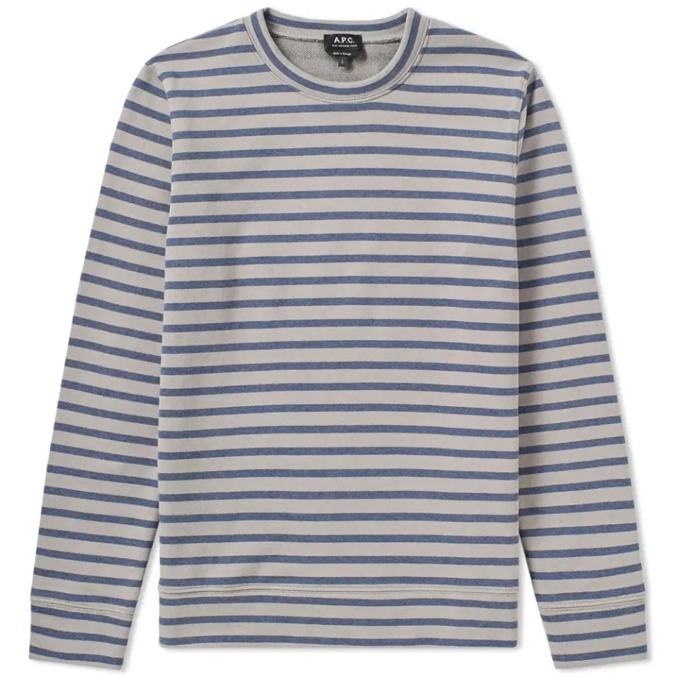A.P.C. Albert Stripe Sweat