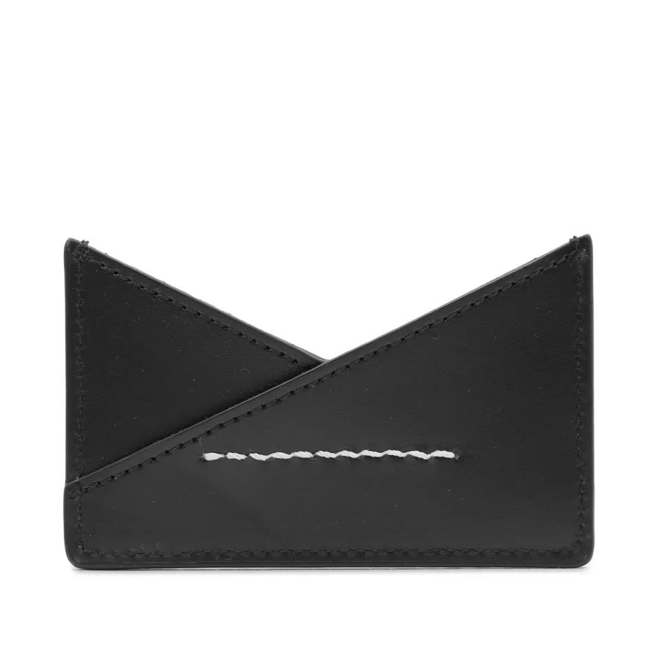Crossover Calf Leather Cardholder