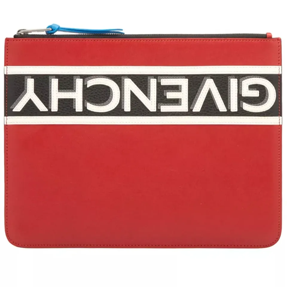 Reverse Logo Large Zipped Pouch