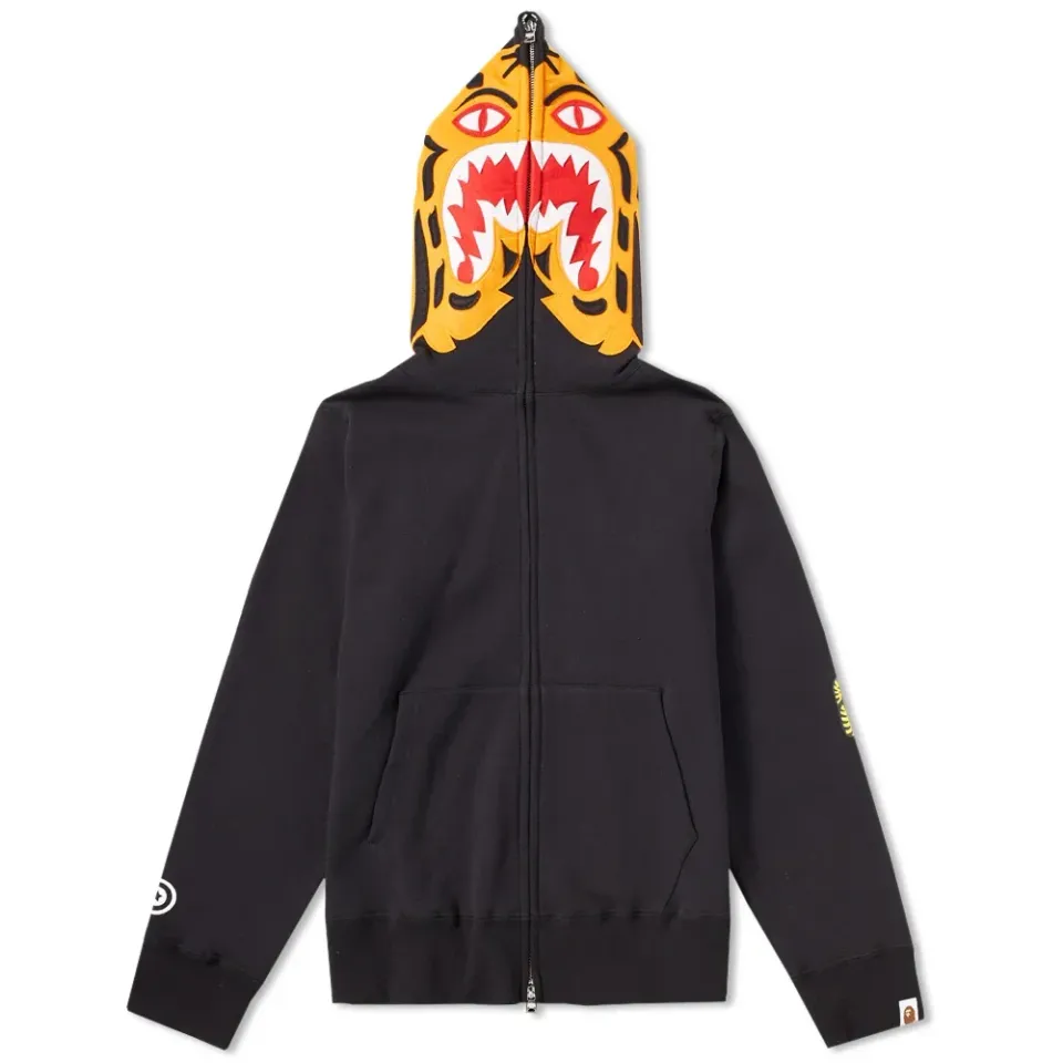 Tiger Zip Hoodie
