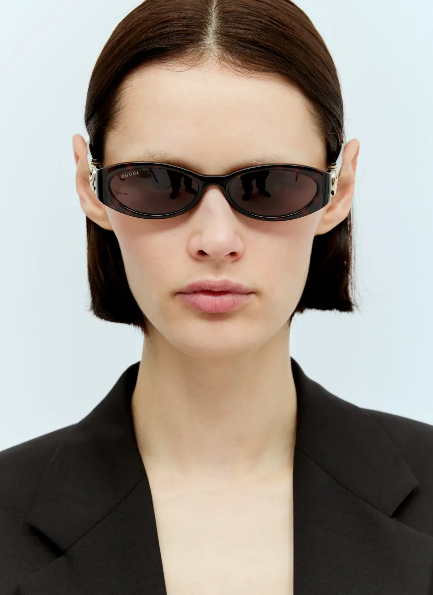 Oval Frame Sunglasses