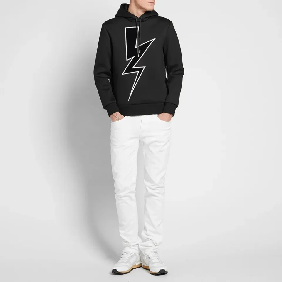 Velvet Abstract Bolt Pullover Hoody