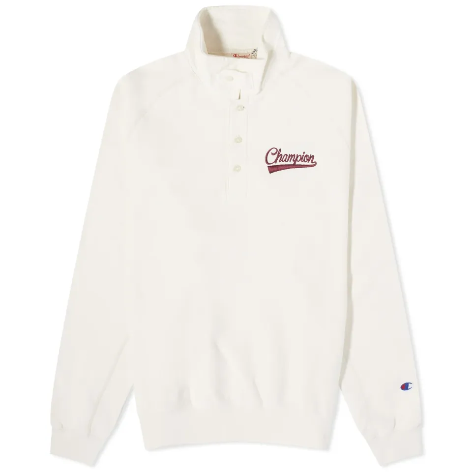 Button Collar Sweat