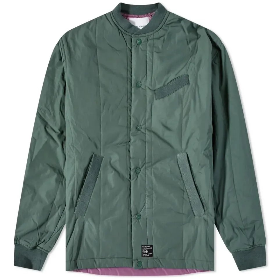 Palms Quilted Overshirt