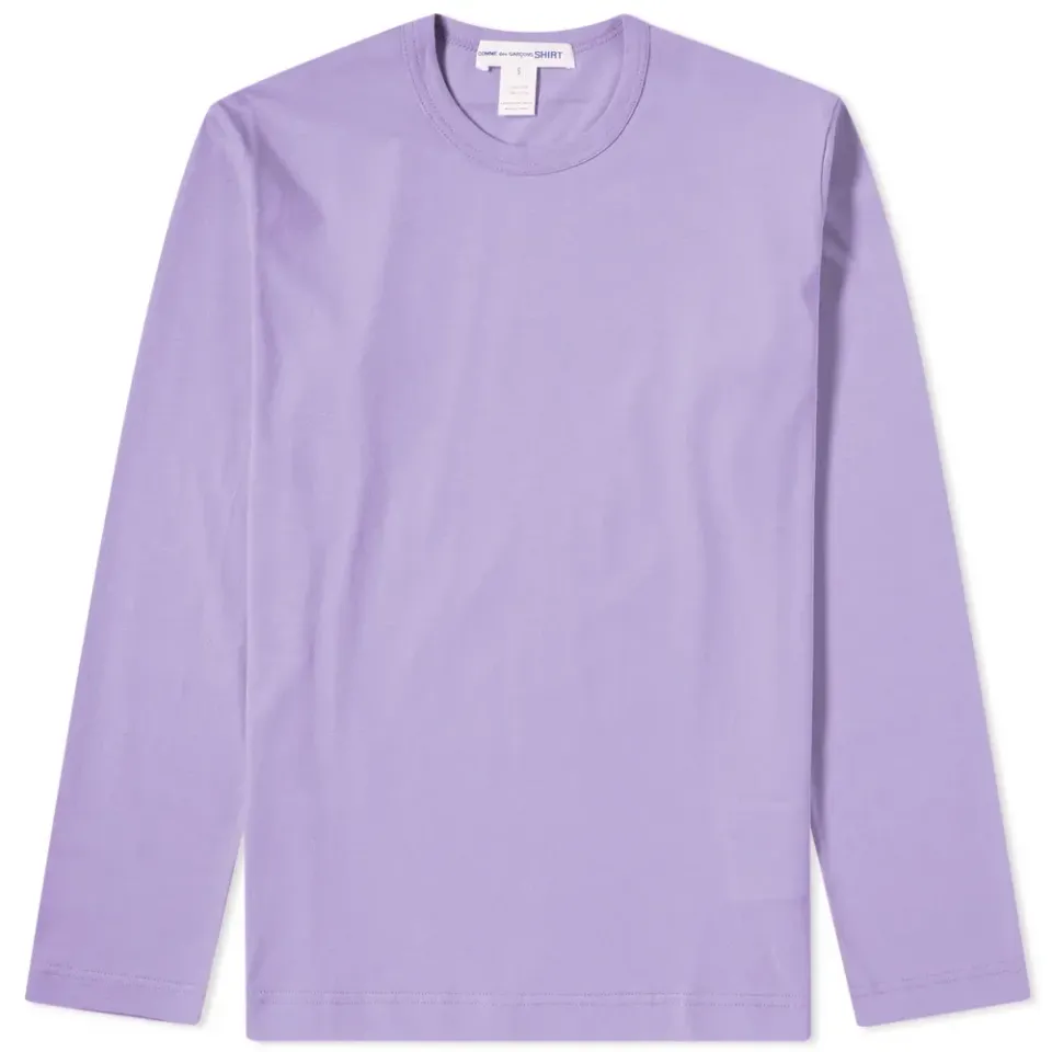 Comme des Garcons SHIRT Long Sleeve Logo Tee