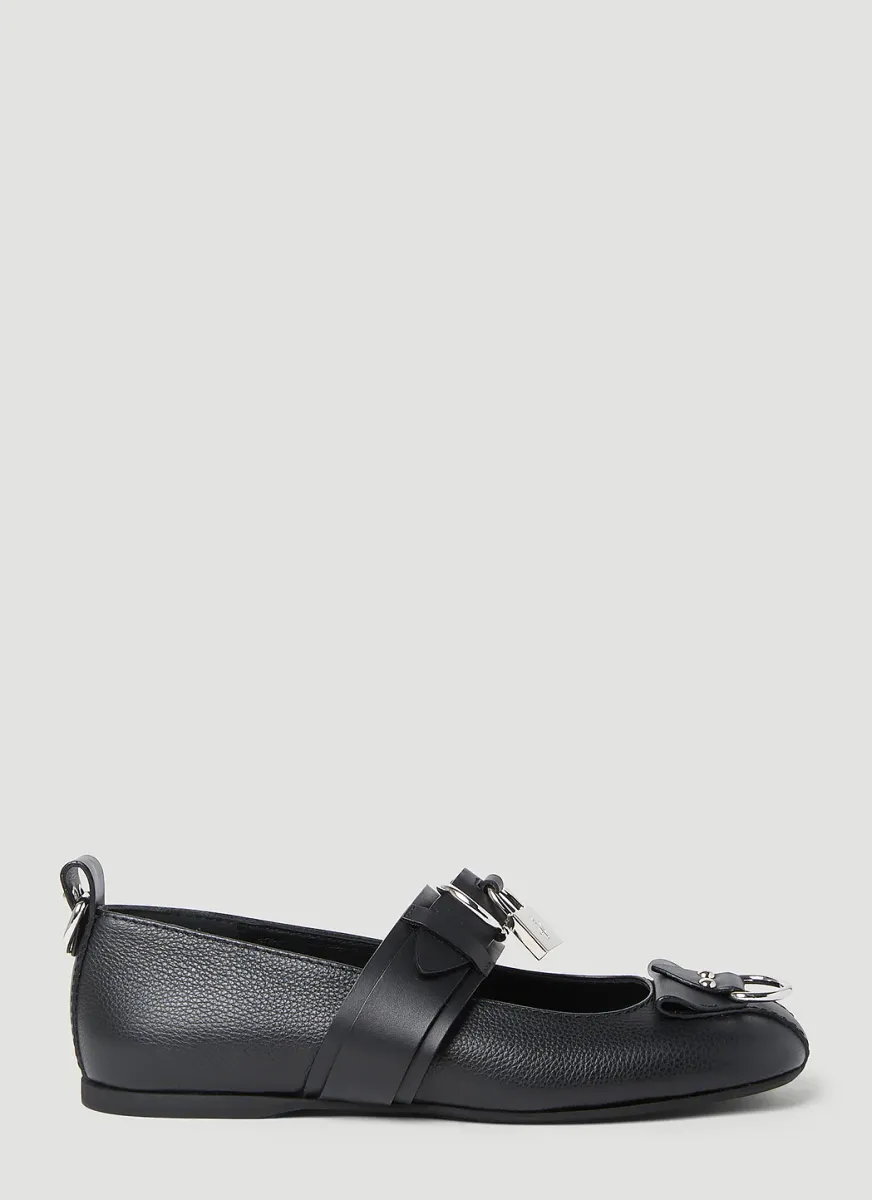 Lock Ballerina Pumps