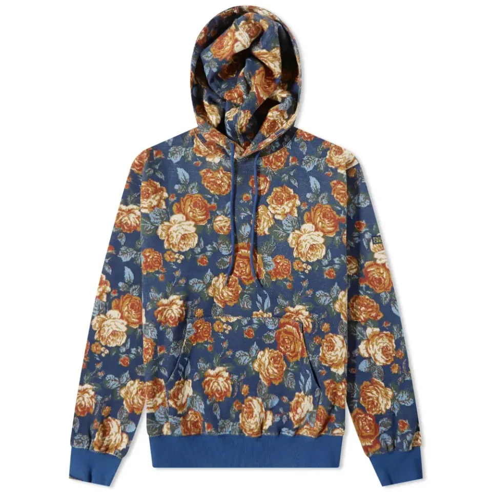Jacquard Flower Hoodie