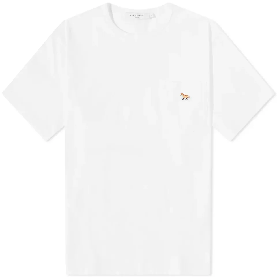 Maison Kitsuné Profile Fox Patch Pocket T-Shirt