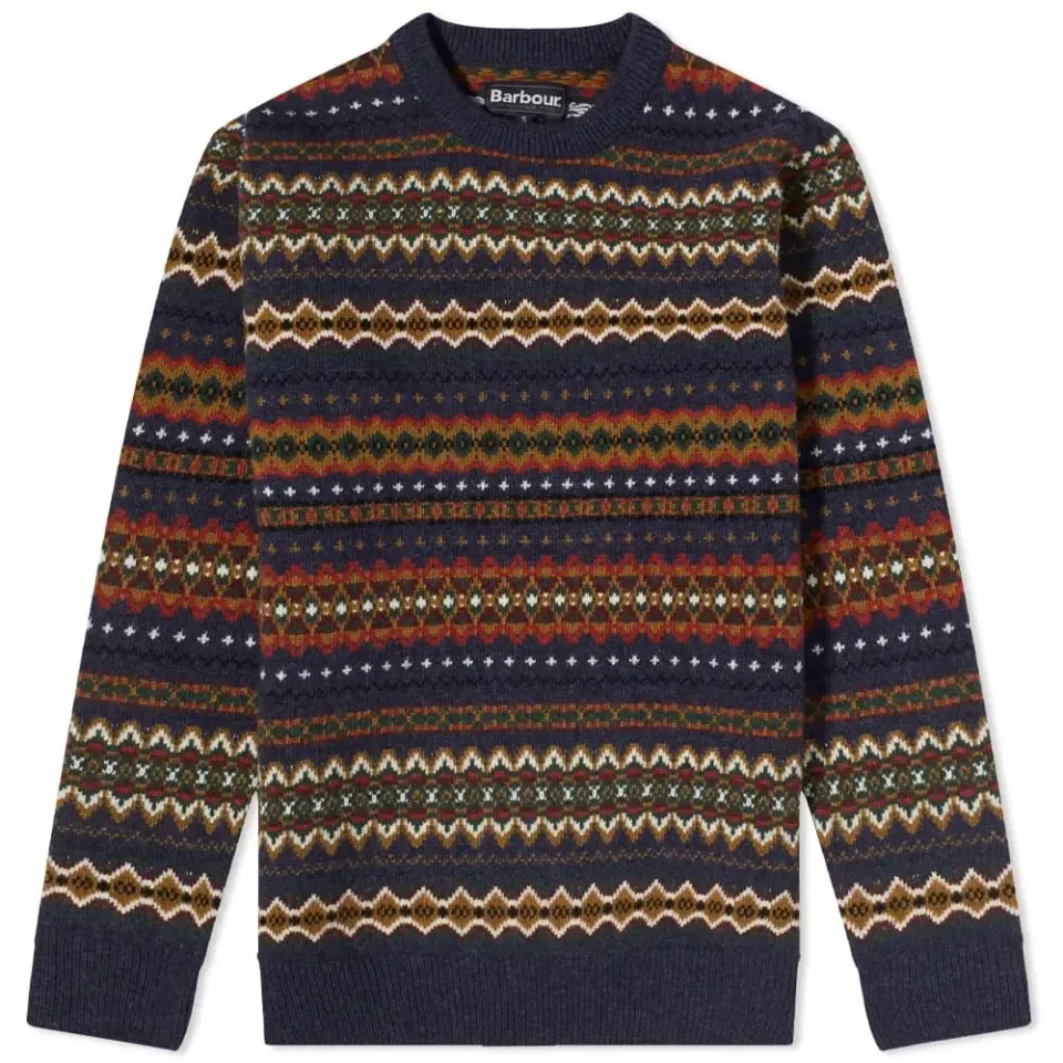 Case Fair Isle Crew Knit