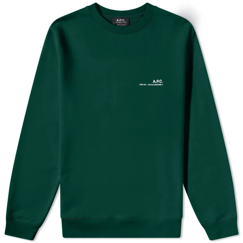 A.P.C Item Logo Crew Sweat
