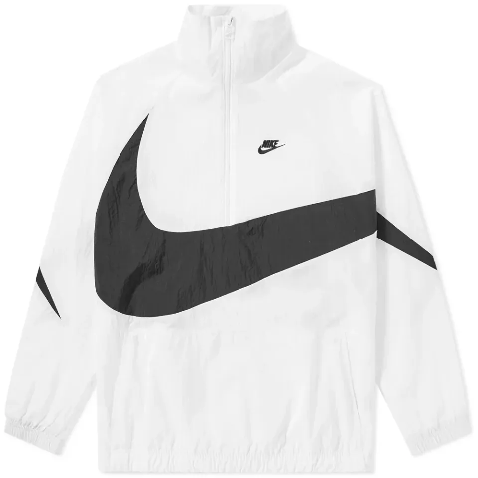Swoosh Half Zip Woven Jacket