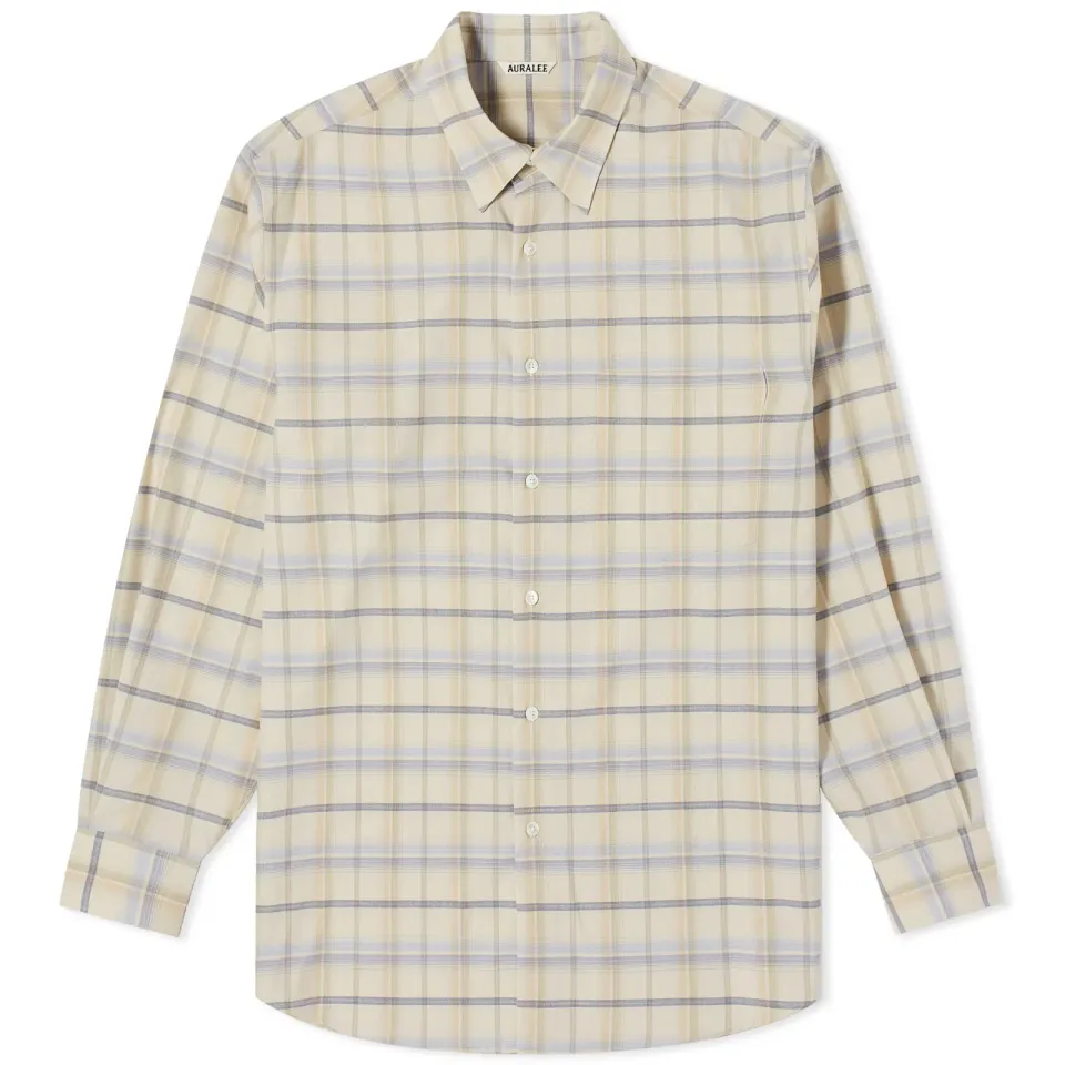 Superlight Wool Check Shirt