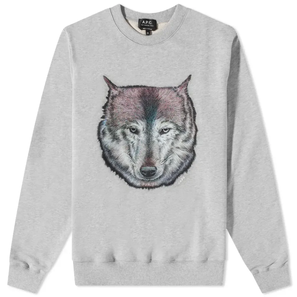 A.P.C. Wolf Crew Sweat