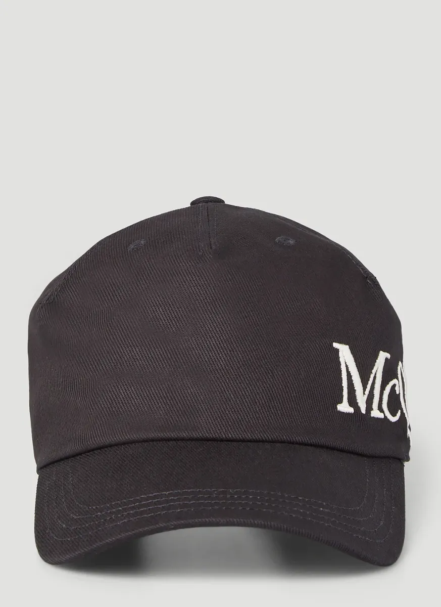 Embroidered-Logo Baseball Cap