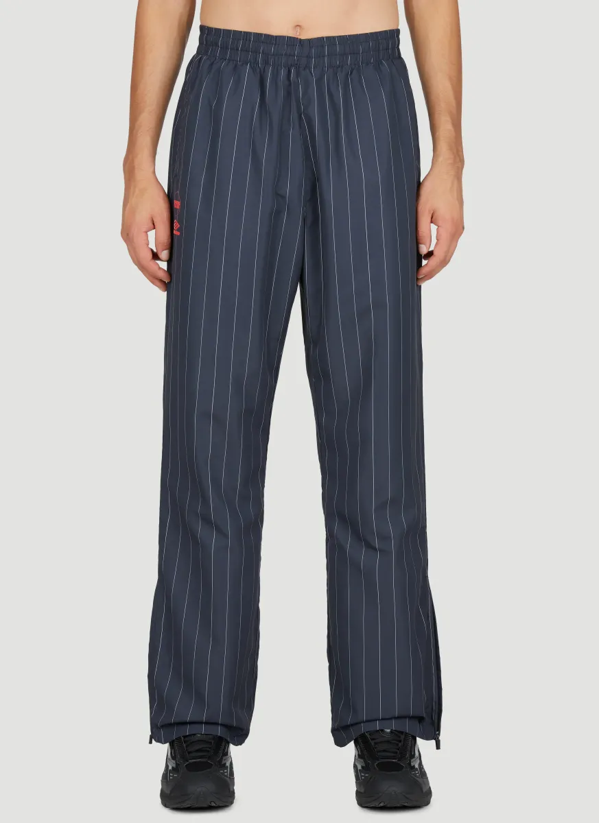 Pinstripe Track Pants