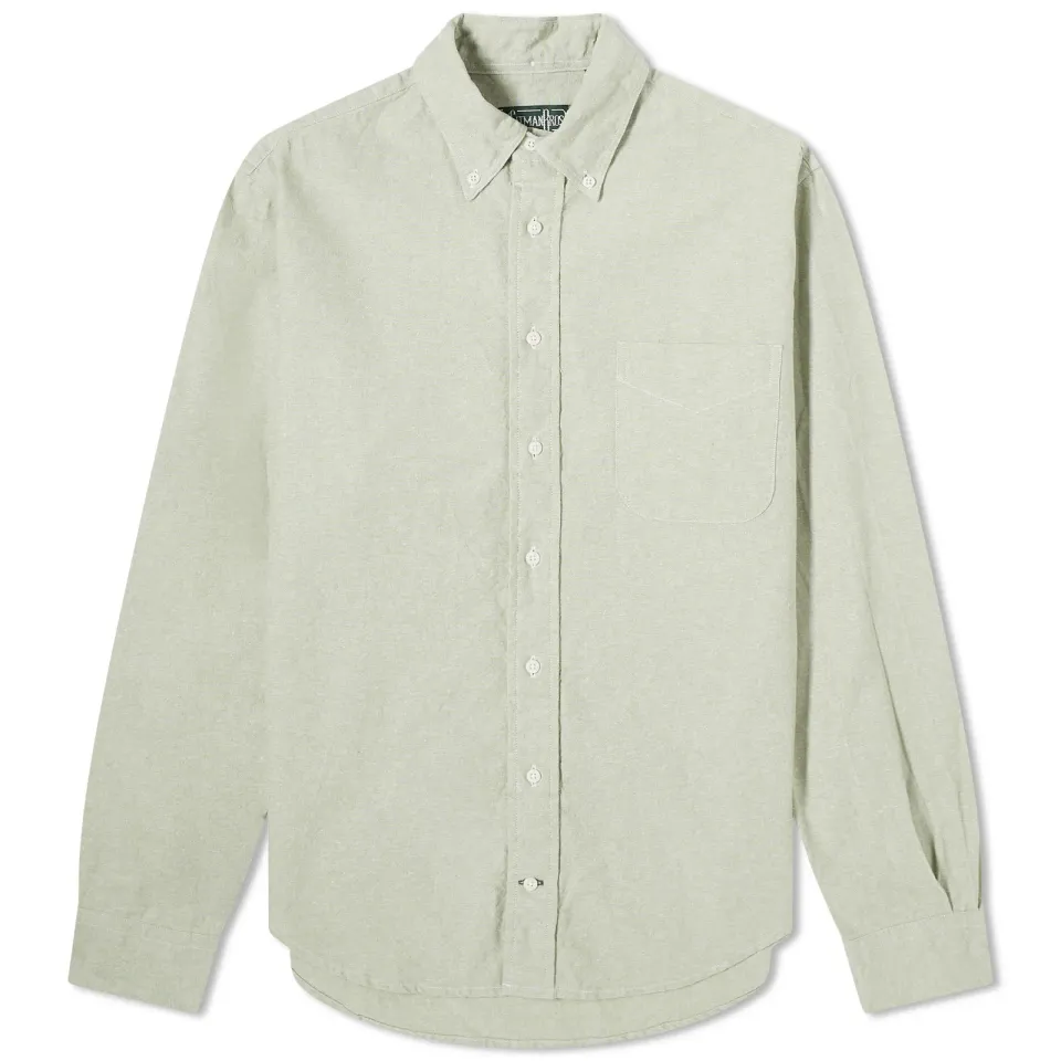 Button Down Cotton Linen Shirt