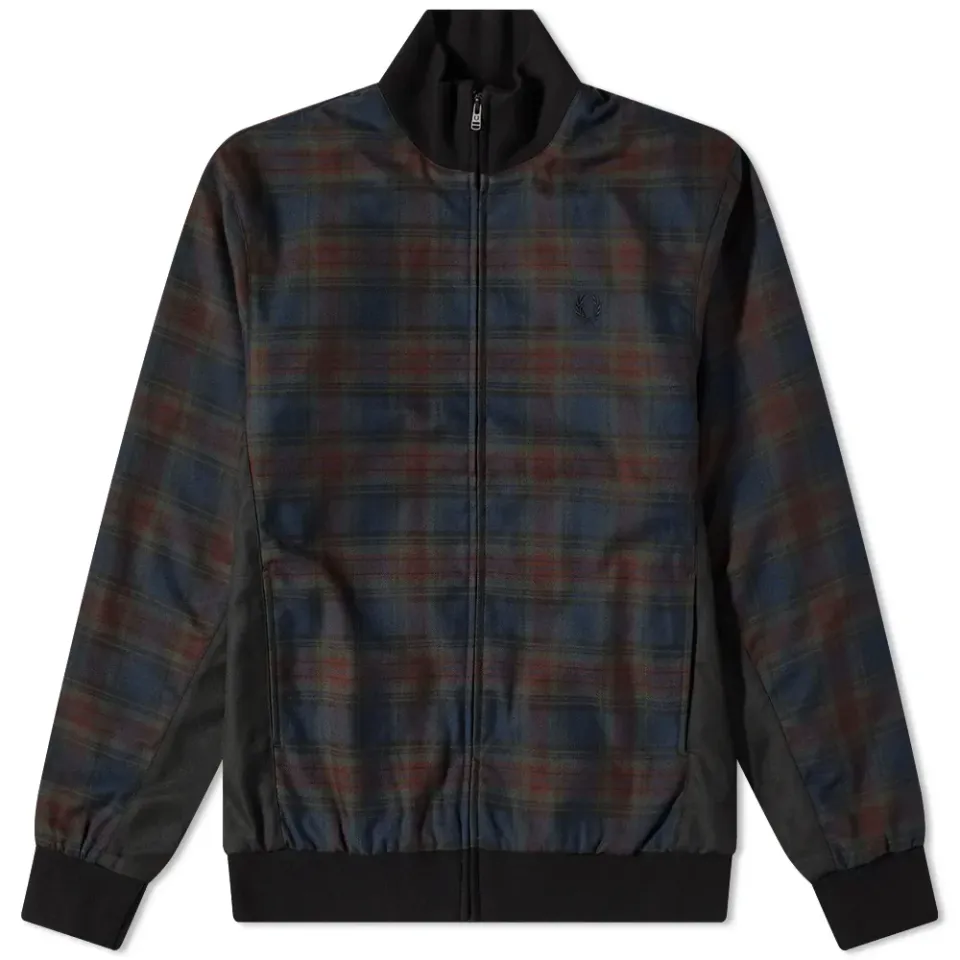 Tartan Zip Through Jacket