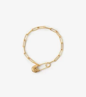 Knight Pin Bracelet in Gold