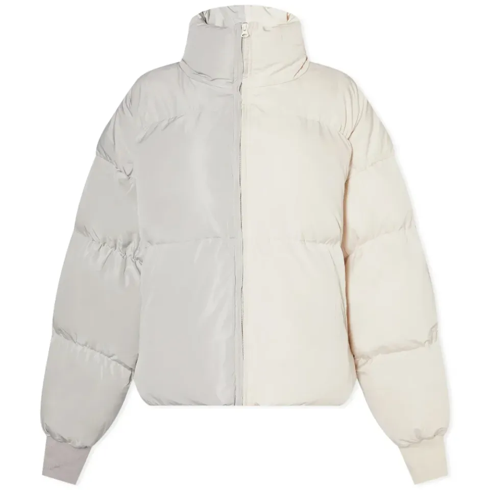 Colour Block Puffer Jacket