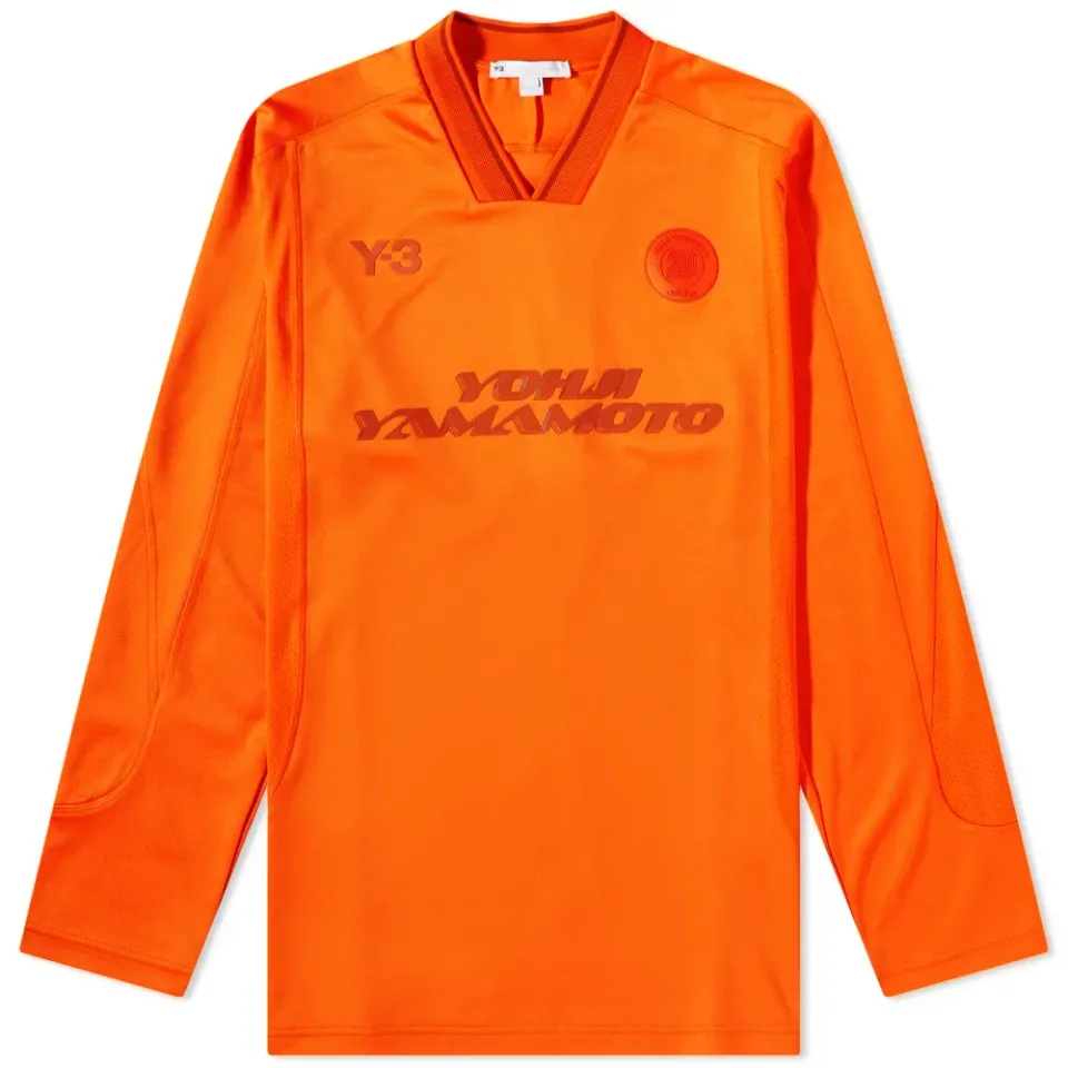 Long Sleeve Football Logo T-Shirt