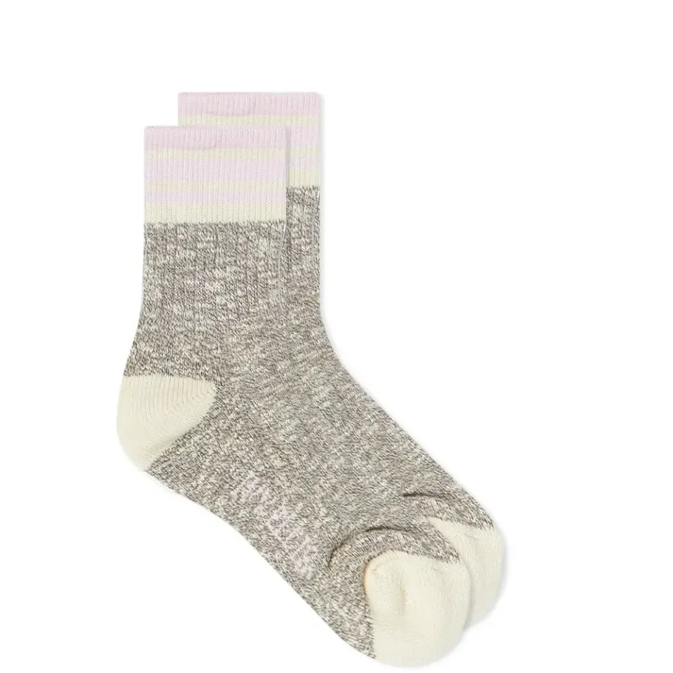 Slubbed Quarter Sock
