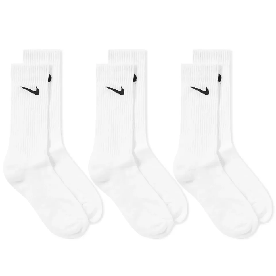 Nike Cotton Cushion Crew Sock - 3 Pack