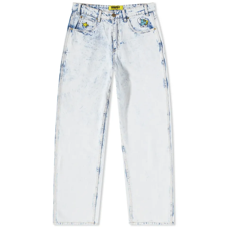 x The Smurfs Harmony Denim Pant