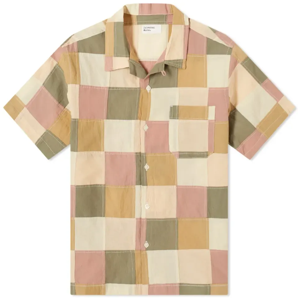 Patchwork Check Road Shirt
