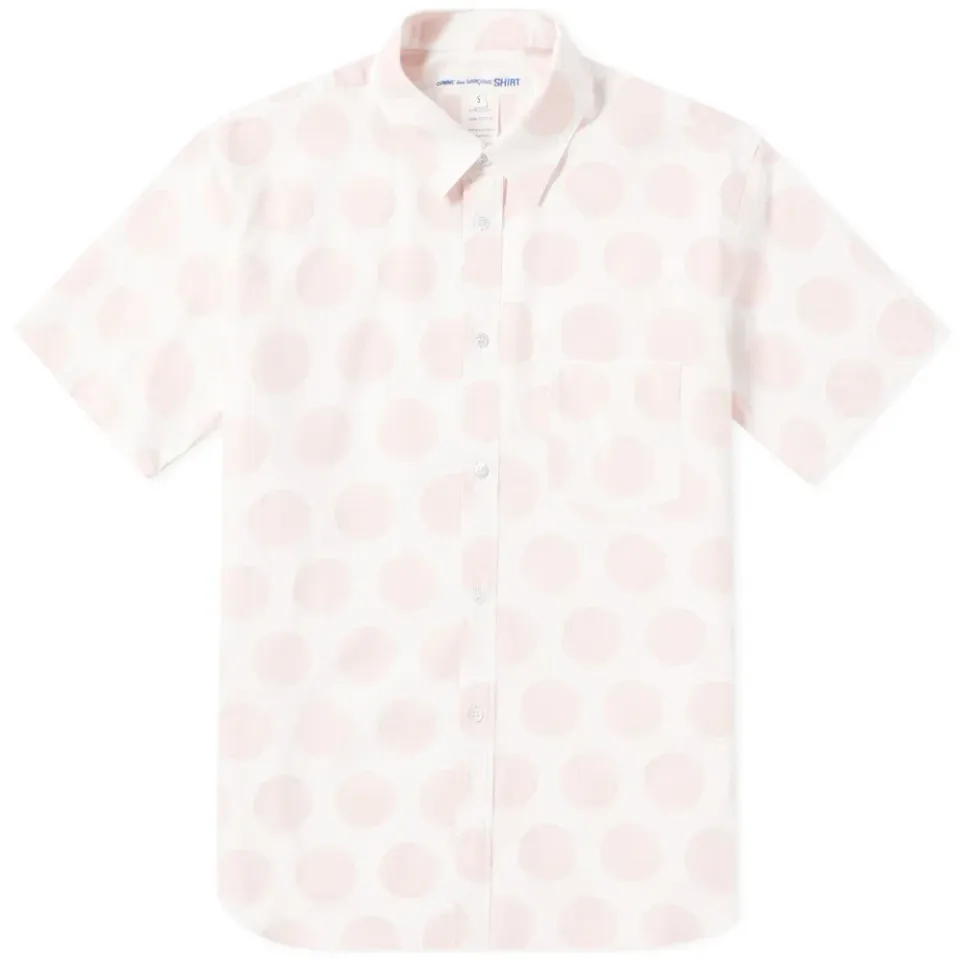 Comme des Garcons SHIRT Short Sleeve Dot Print Shirt