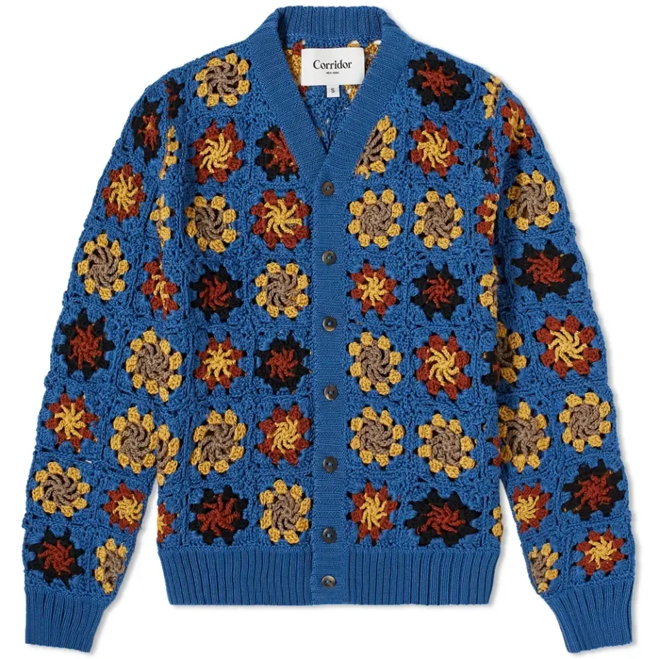 Hand Crochet Pima Cardigan