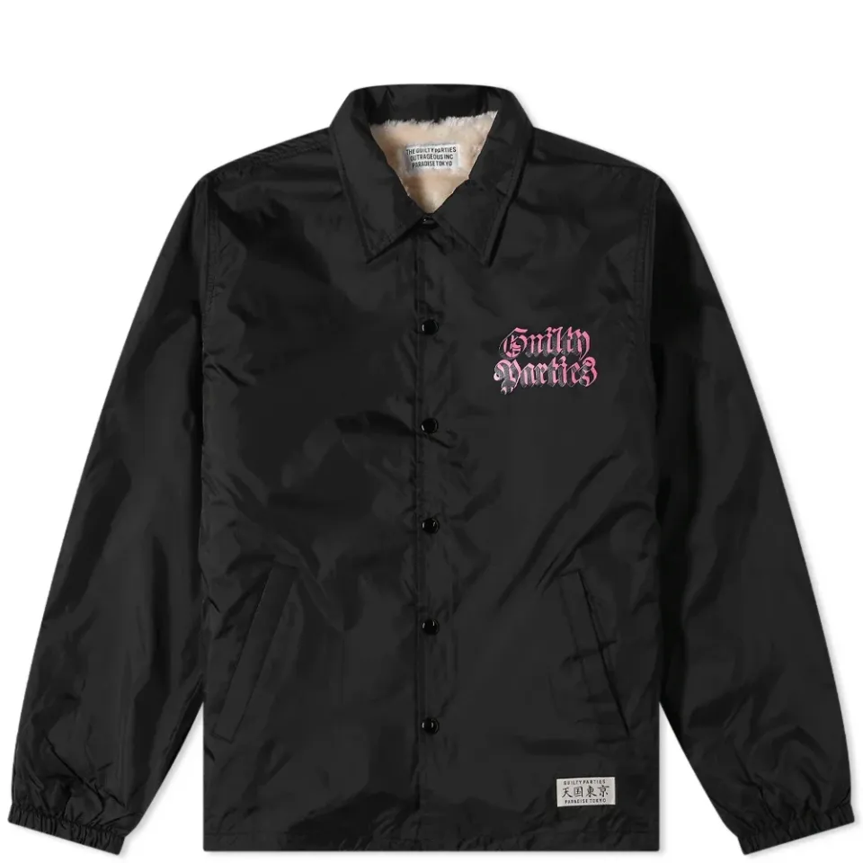 Boa Lined Guilty Parties Coach Jacket