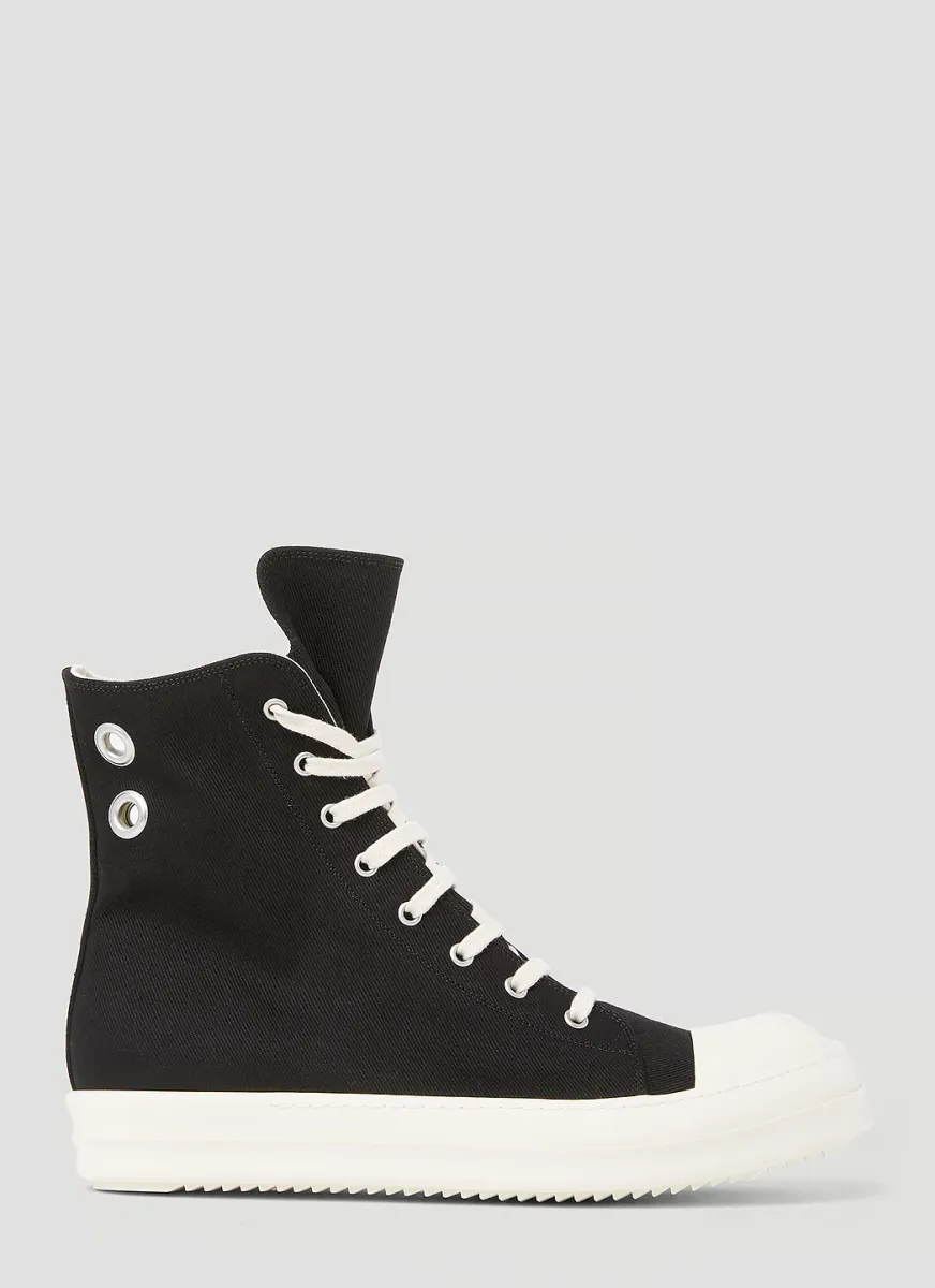 Denim High Top Sneakers