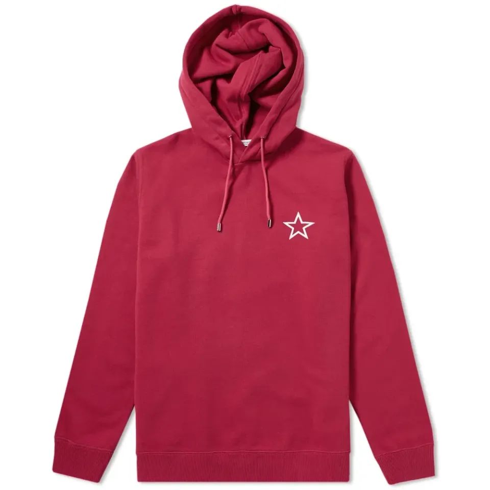 Cuban Star Print Popover Hoody