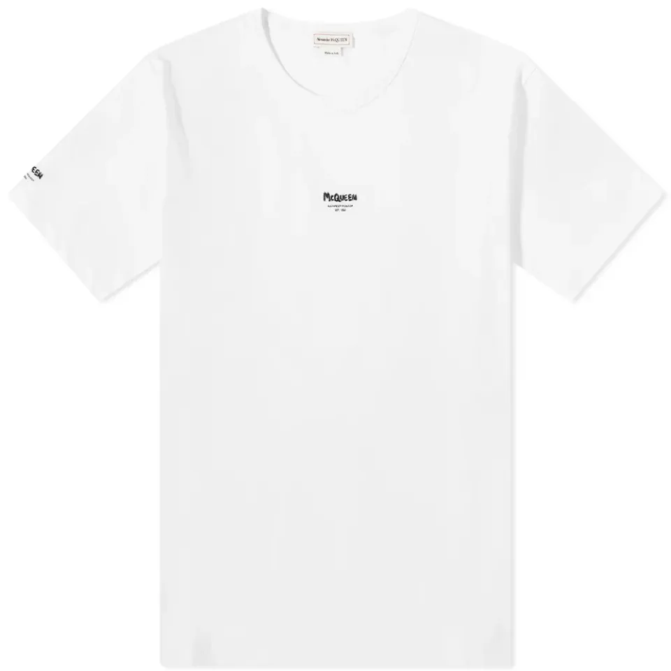 Centre Grafitti Logo Embroidered T-Shirt