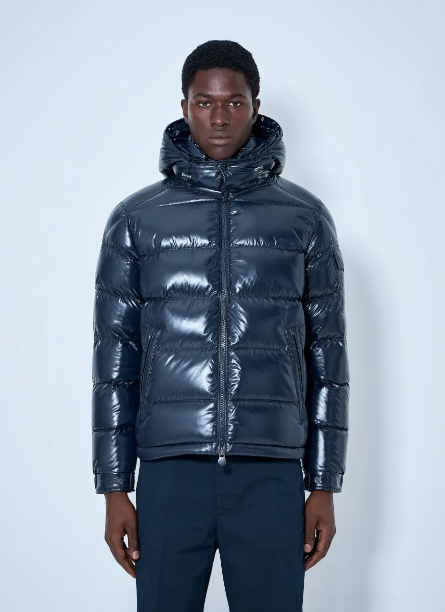 Maya Hooded Short Down Jacket