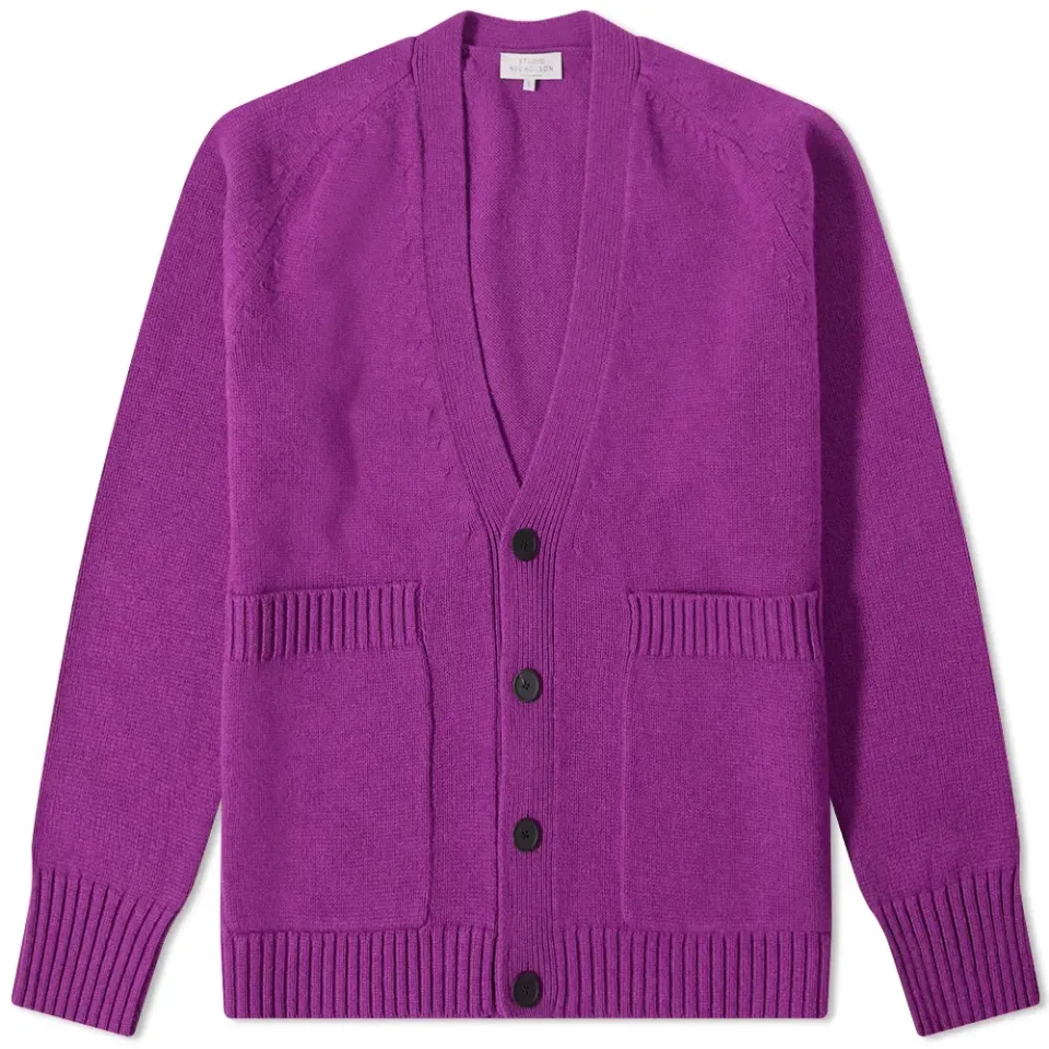 Sen Lambswool Knit Cardigan