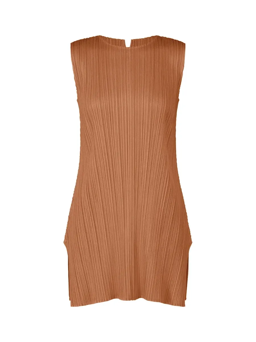 Pleats Please Tunic Brown