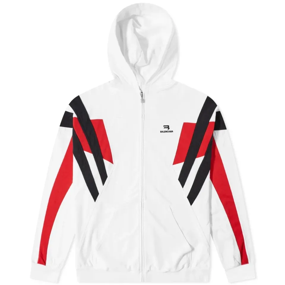 Hooded Logo Track Jacket