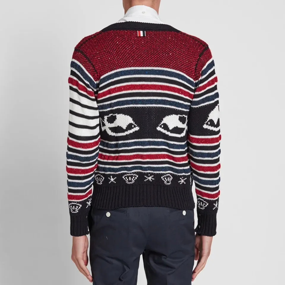 Fish Fair Isle Cardigan