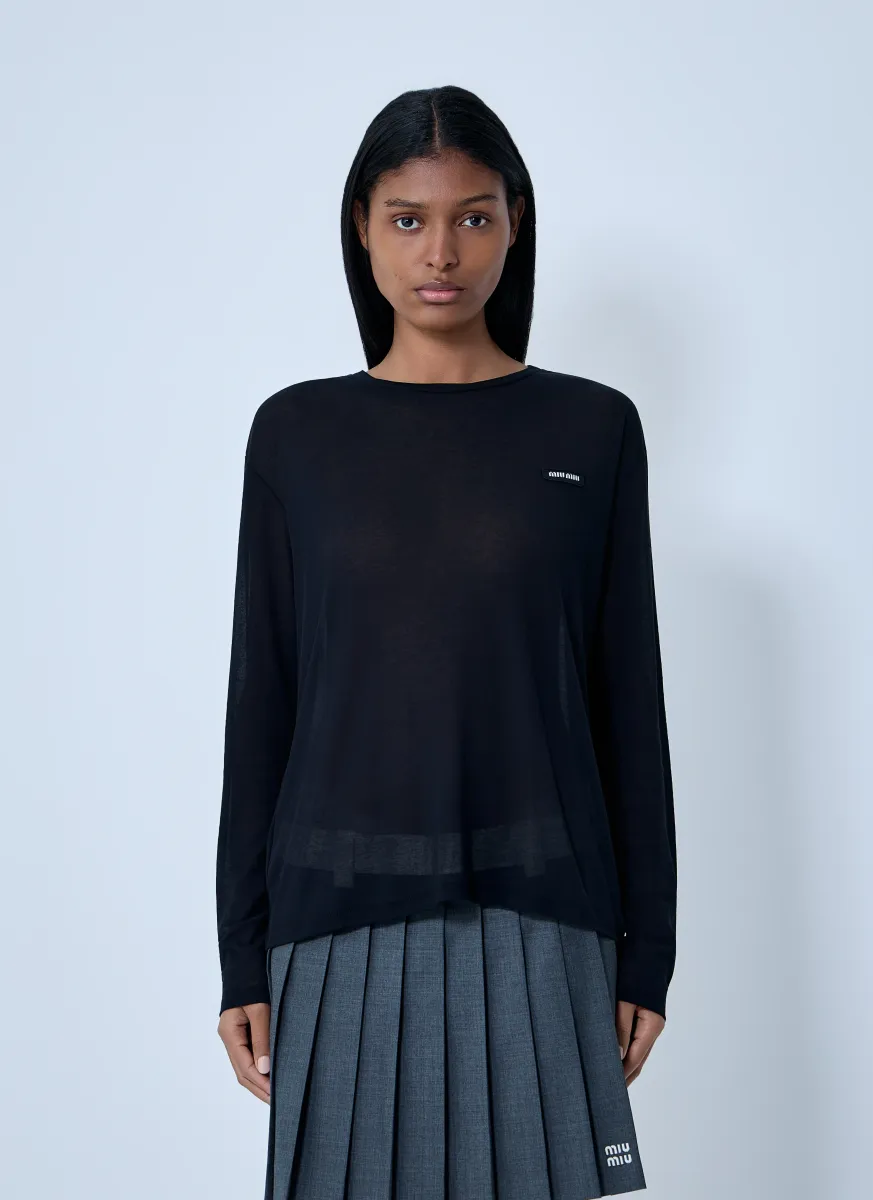 Logo Motif Sweater
