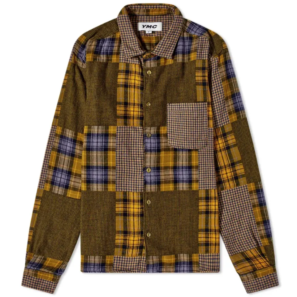 Griffon Patchwork Check Shirt