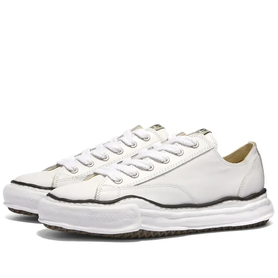 Original Sole Toe Cap Sneaker Low Leather
