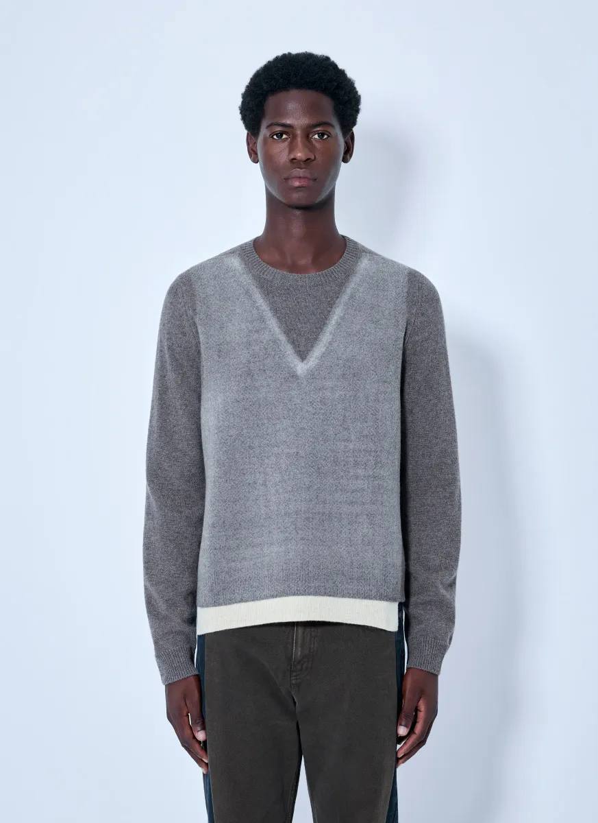 Fused Knit Sweater